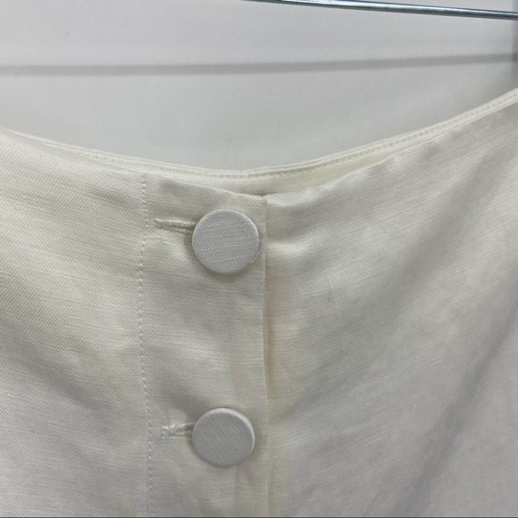 Sir. The Label Laney Linen High-waist Button Front Mini Shorts Size XS - Picture 7 of 16